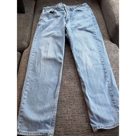 Levis 550 Relaxed Fit Jeans W36 L30 Medium Wash Denim Mens - Picture 1 of 8